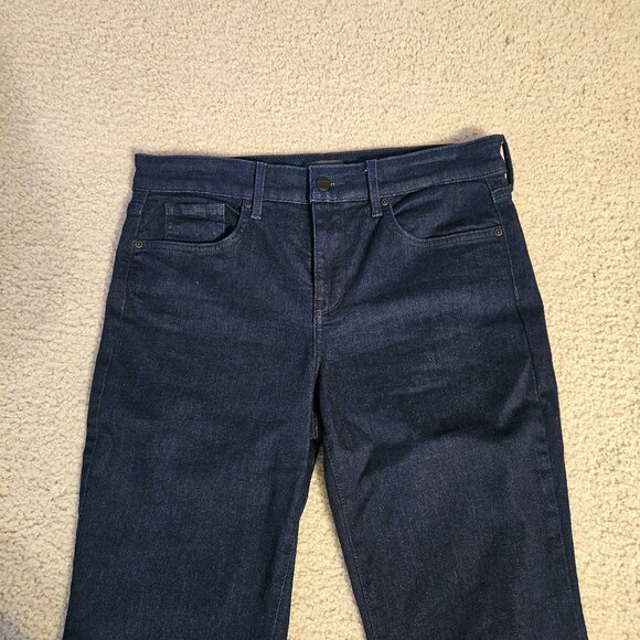 NYDJ Marilyn Straight Leg Jean - Dark Blue - Lift Tuck Technology - 10P - Picture 4 of 6